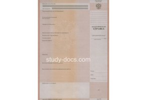 Академическая справка в Южно-Сахалинске